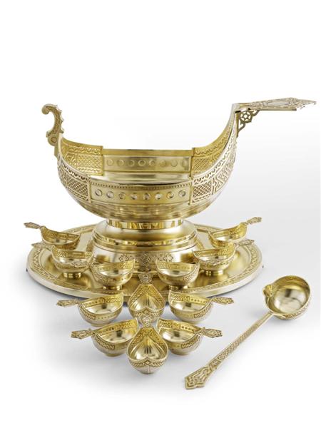 Appraisal: An Important Russian Imperial Presentation silver and parcel silver gilt