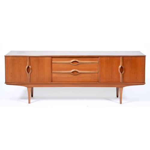 Appraisal: A mid-century Stonehill Furniture Ltd teak sideboard c cm l