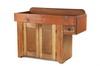 Appraisal: DRY SINK - th c pine and maple dry sink