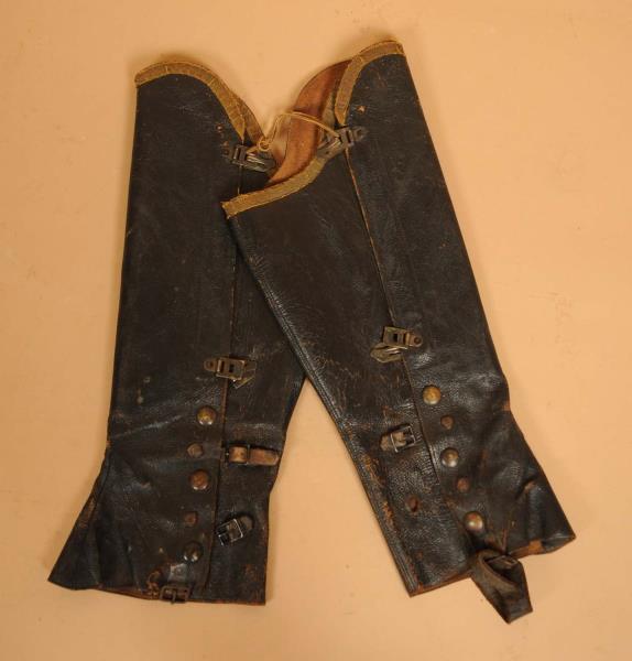 Appraisal: Early Wild West Boot Tops From the Wild West Show