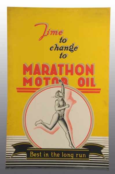 Appraisal: Marathon Poster Description s to s Great graphics Only mild