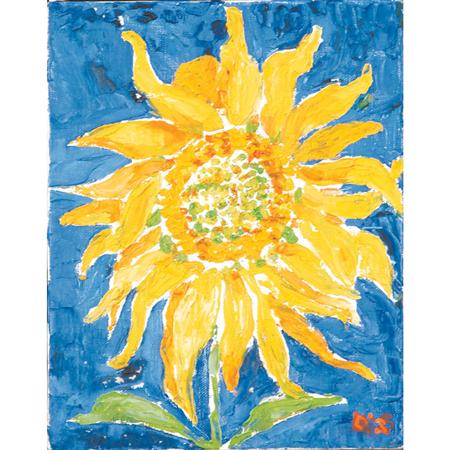 Appraisal: Michael O'Shaughnessy American th Century Sunflower Estimate nbsp nbsp nbsp