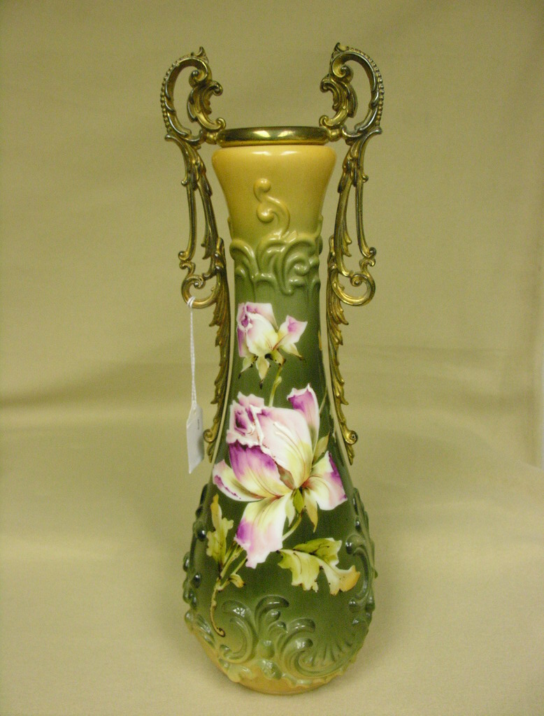 Appraisal: C F MONROE NAKARA VASE Nakara vase signed on base