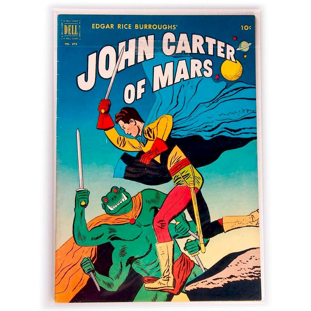 Appraisal: John Carter of Mars Four-Color Dell Four-Color numbering Art by