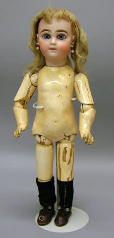 Appraisal: W D CLOSED MOUTH doll Possibly W Dehler a very