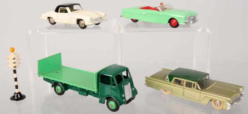 Appraisal: Lot of Diecast Dinky Toy Vehicles Accessories English and French