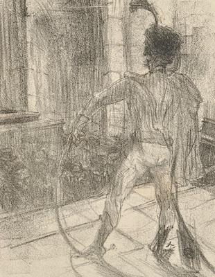 Appraisal: After Henri de Toulouse-Lautrec French - Schlome Fuss a la