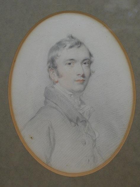 Appraisal: AFTER SIR THOMAS LAWRENCE A portrait of Benjamin Rouse extensively