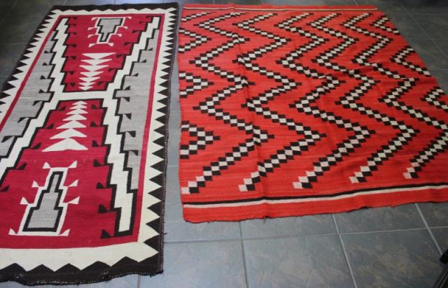 Appraisal: Native American Rugs or Blankets From a Bronxville NY estate