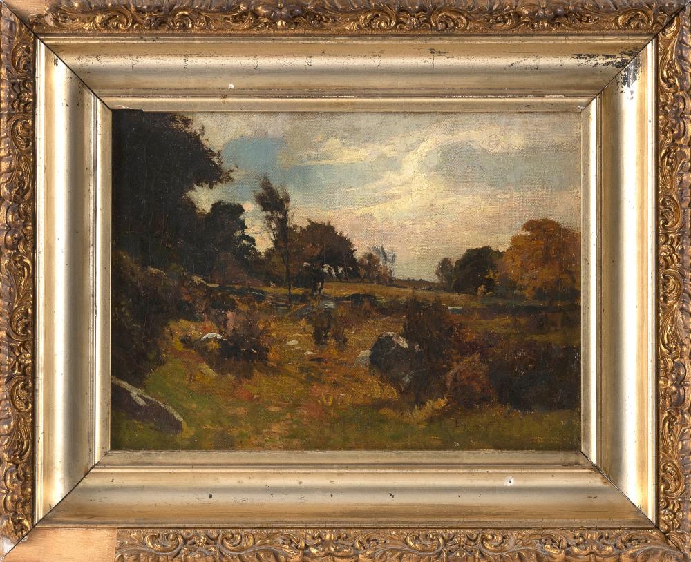 Appraisal: EUGENE LESLIE SMYTH RHODE ISLAND CALIFORNIA - NEW ENGLAND LANDSCAPE