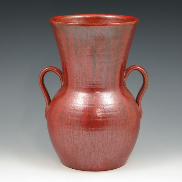 Appraisal: Hand thrown studio vase by Scott Draves of Door Pottery