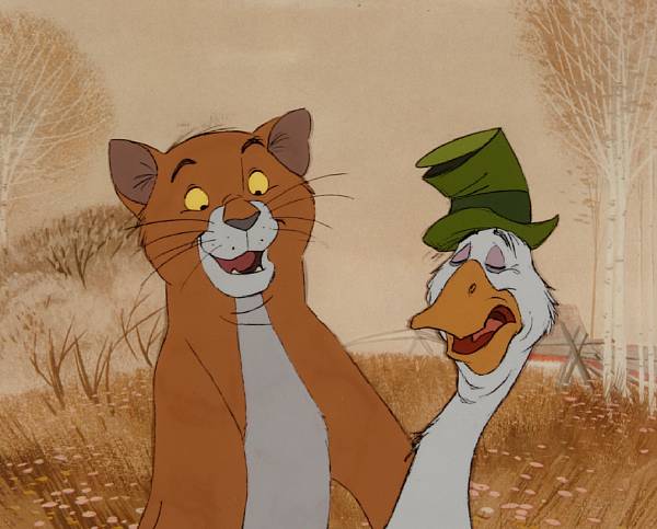 Appraisal: A Walt Disney celluloid from The Aristocats gouache on celluloid