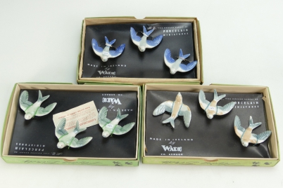 Appraisal: A collection of Wade flying birds in original boxes in