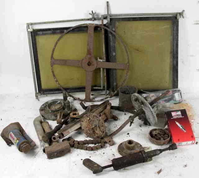 Appraisal: An assortment of spare parts for an Alvis