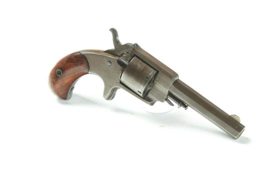 Appraisal: FOREHAND WADSWORTH REVOLVER Single action rimfire - '' octagonal barrel