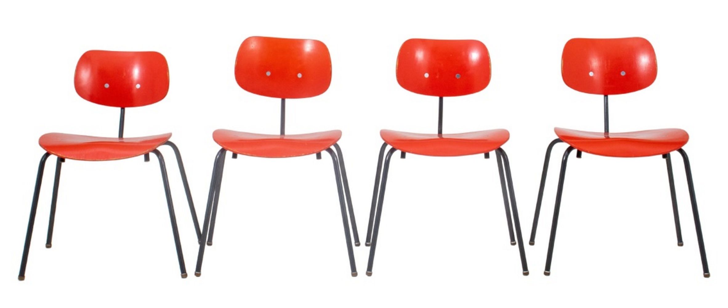 Appraisal: EGON EIERMANN FOR WILDE SPIETH SE CHAIRS Egon Eiermann German