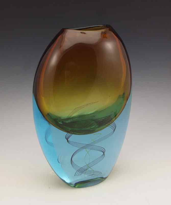 Appraisal: MURANO GLASS VASE '' tall Provenance The estate of Ray