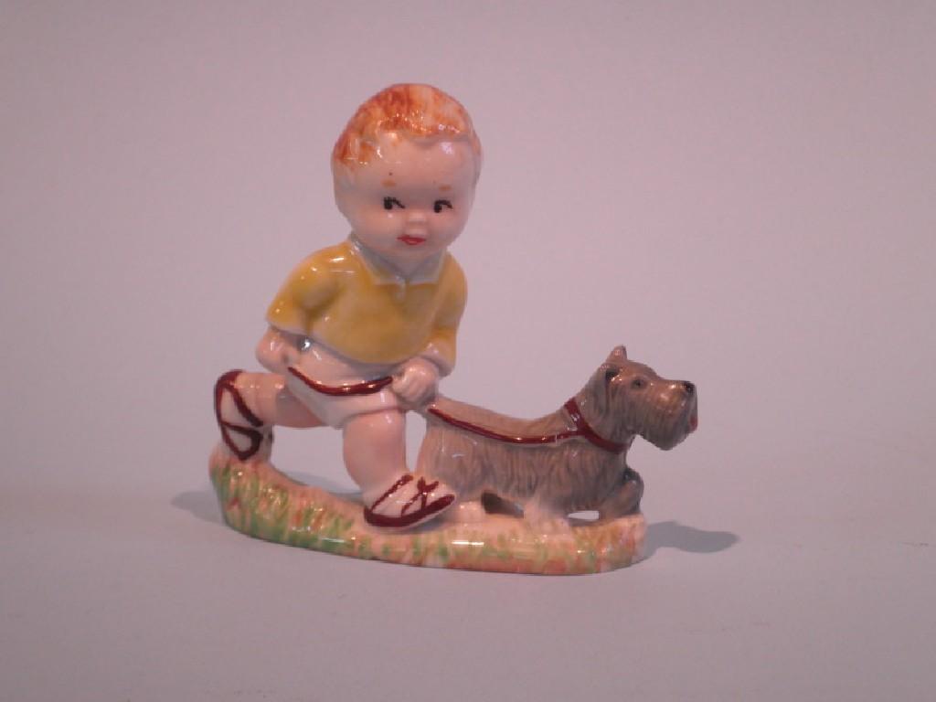 Appraisal: A Wade Mabel Lucie Attwell porcelain figure of a young