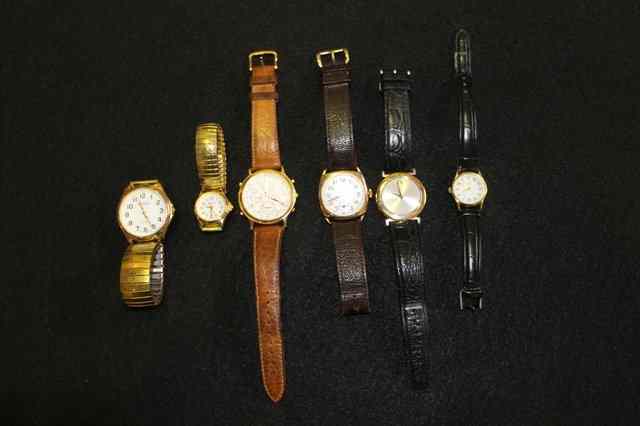 Appraisal: A COLLECTION OF LADIES AND GENTS WRIST WATCHES including a