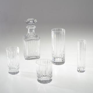 Appraisal: Set Baccarat Harmonie glasses and barware Set Baccarat Harmonie glasses