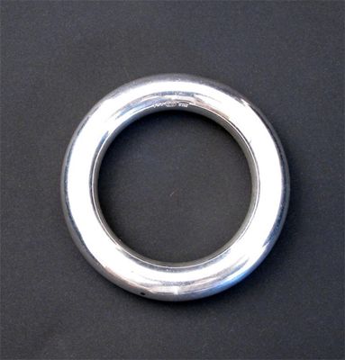 Appraisal: A Georg Jensen silver bangle model no stamped marks cm