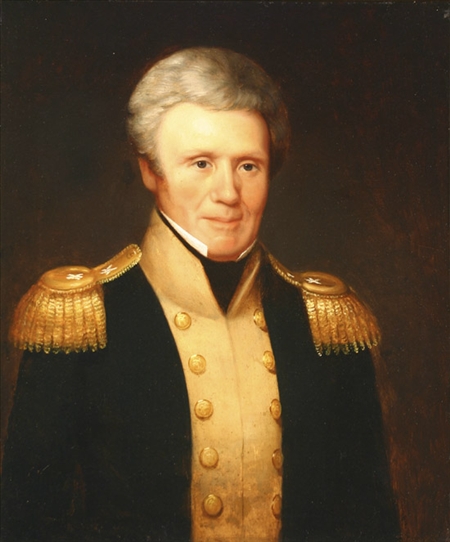 Appraisal: Attributed to John Wesley Jarvis American - Portrait of General