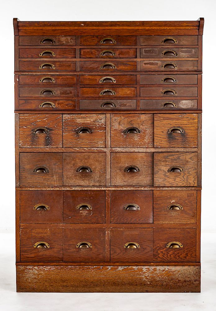 Appraisal: Apothecary Cabinet DESCRIPTION A very fine late th or early