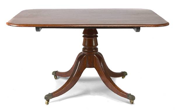 Appraisal: A Regency mahogany breakfast table height in width in depth