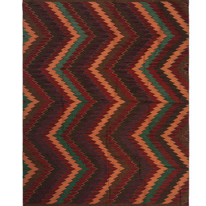 Appraisal: Cara Yazzie Gorman Din th st century Eyedazzler Pattern Weaving