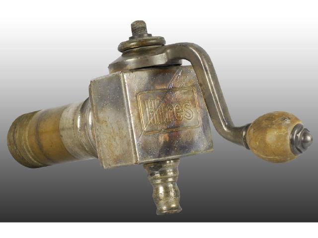 Appraisal: Nickel-Plated Hires Root Beer Dispenser Spigot Description Circa Marked and