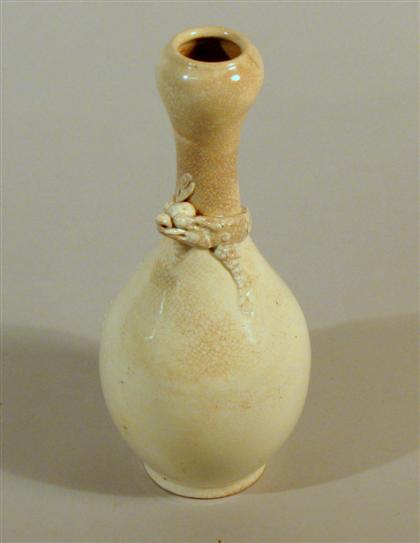 Appraisal: Chinese white glazed Fukien vase th century