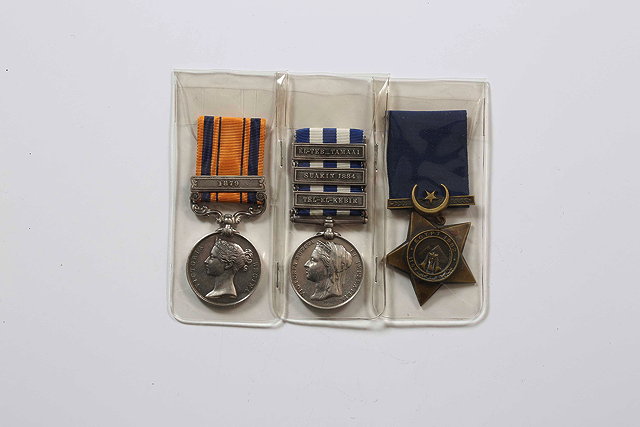 Appraisal: THREE MEDALS awarded to G Hughes consisting of South Africa