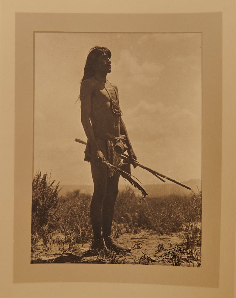 Appraisal: EDWARD SHERIFF CURTIS American - Prayer to the Sun by