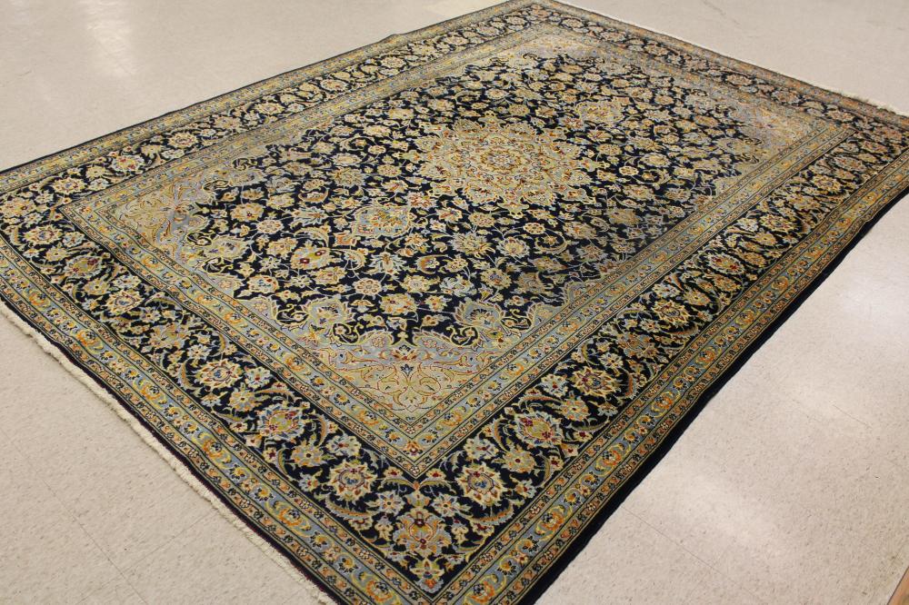 Appraisal: HAND KNOTTED PERSIAN KHORASAN CARPET Khorasan Province northeastern Iran floral