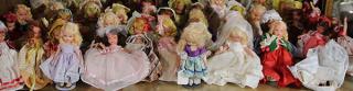 Appraisal: Stroy Book dolls lot of approximately Story Book composition and