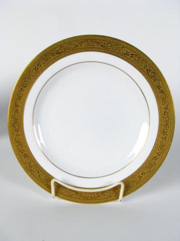 Appraisal: Group of Ten Copeland Spode Luncheon Plates '' diameter white