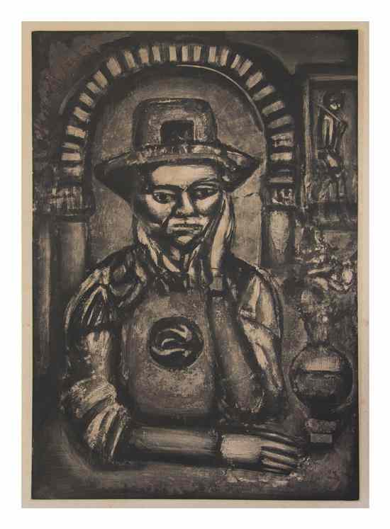 Appraisal: Georges Rouault French - Ce Sera la Derniere Petit Pere