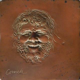 Appraisal: Thomas Cornell bronze plaque Thomas Cornell American - - ''Satyr''-