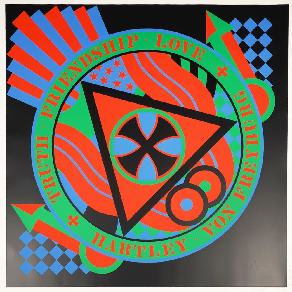 Appraisal: ROBERT INDIANA 'HARTLEY ELEGIES VIII' SERIGRAPHRobert Indiana American - An