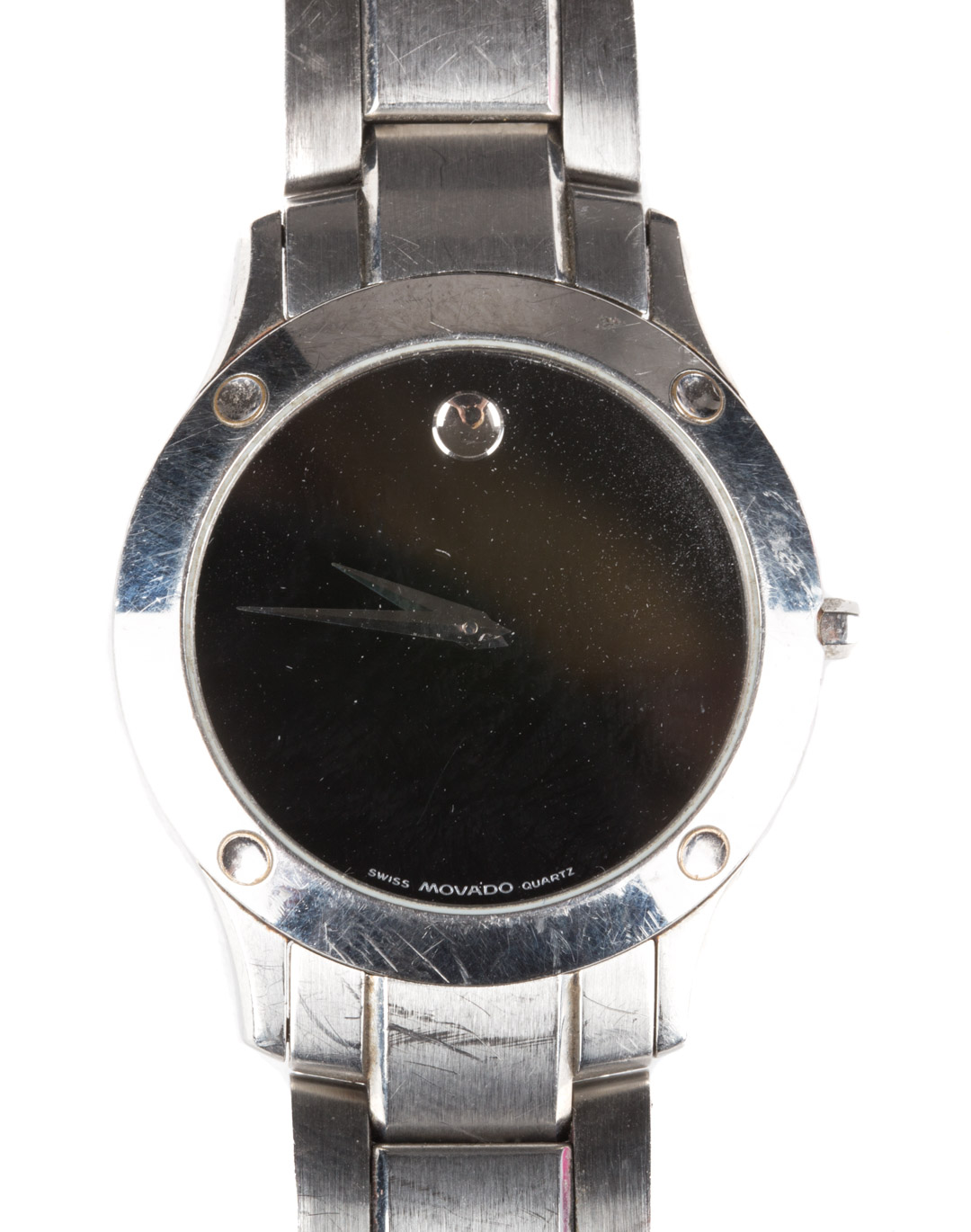 Appraisal: a A Gentleman's Movado Museum Wristwatch quartz movement sapphire crystal