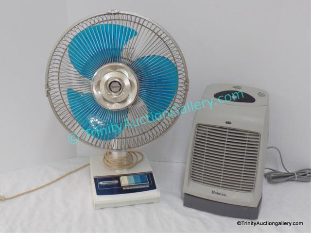 Appraisal: Portable Oscillating Fan Electric Heater For household use includes -