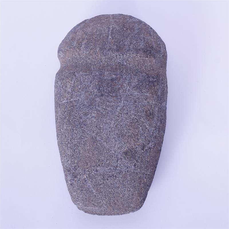 Appraisal: Three-Quarter Grooved Granite Axe Alexander Co IL H