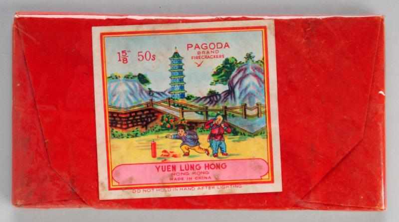 Appraisal: Pagoda -Pack - Firecrackers Class Manufactured by Yuen Lung Hong