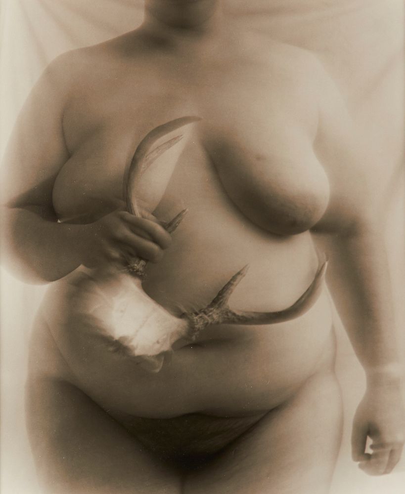 Appraisal: Mona Kuhn Female Nude Gelatin Silver Print w Catalog Mona