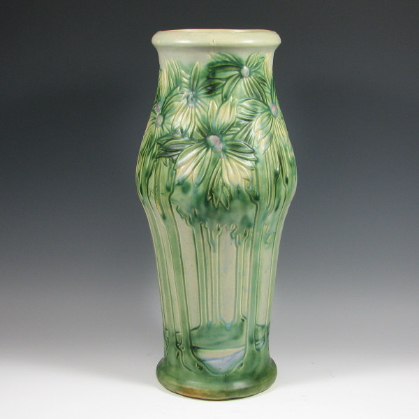 Appraisal: Roseville Vista - floor vase Unmarked There is a very