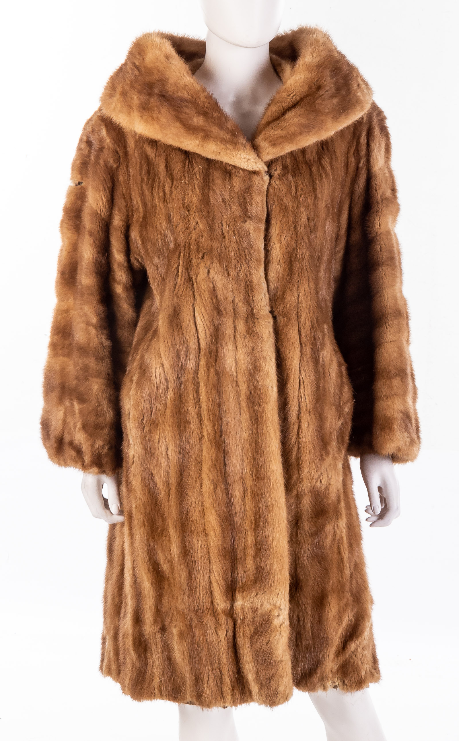 Appraisal: VINTAGE SCHIAPARELLI MINK FUR COAT