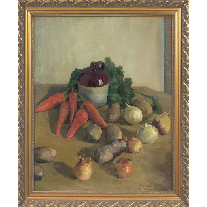 Appraisal: Tunis Ponsen American - Still Life c oil on canvas