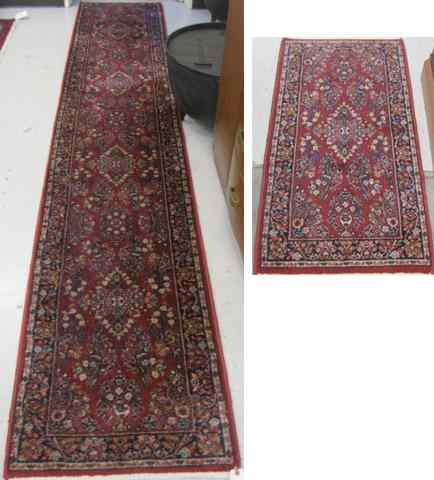 Appraisal: TWO KARASTAN AMERICAN ORIENTAL AREA RUGS both Persian Sarouk design