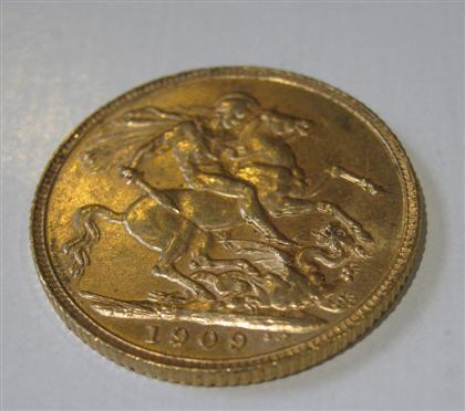 Appraisal: British gold sovereigns to