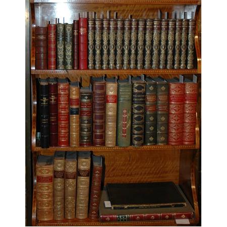 Appraisal: BINDINGS Group of miscellaneous bindings various authors and dates Estimate